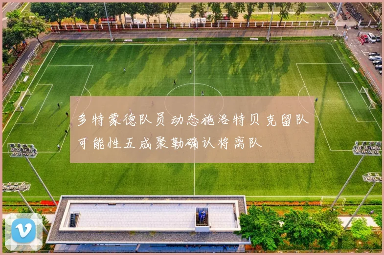 多特蒙德队员动态施洛特贝克留队可能性五成聚勒确认将离队