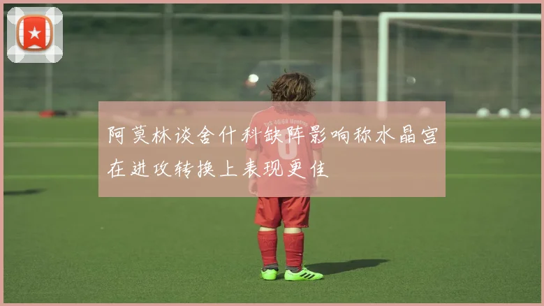 阿莫林谈舍什科缺阵影响称水晶宫在进攻转换上表现更佳